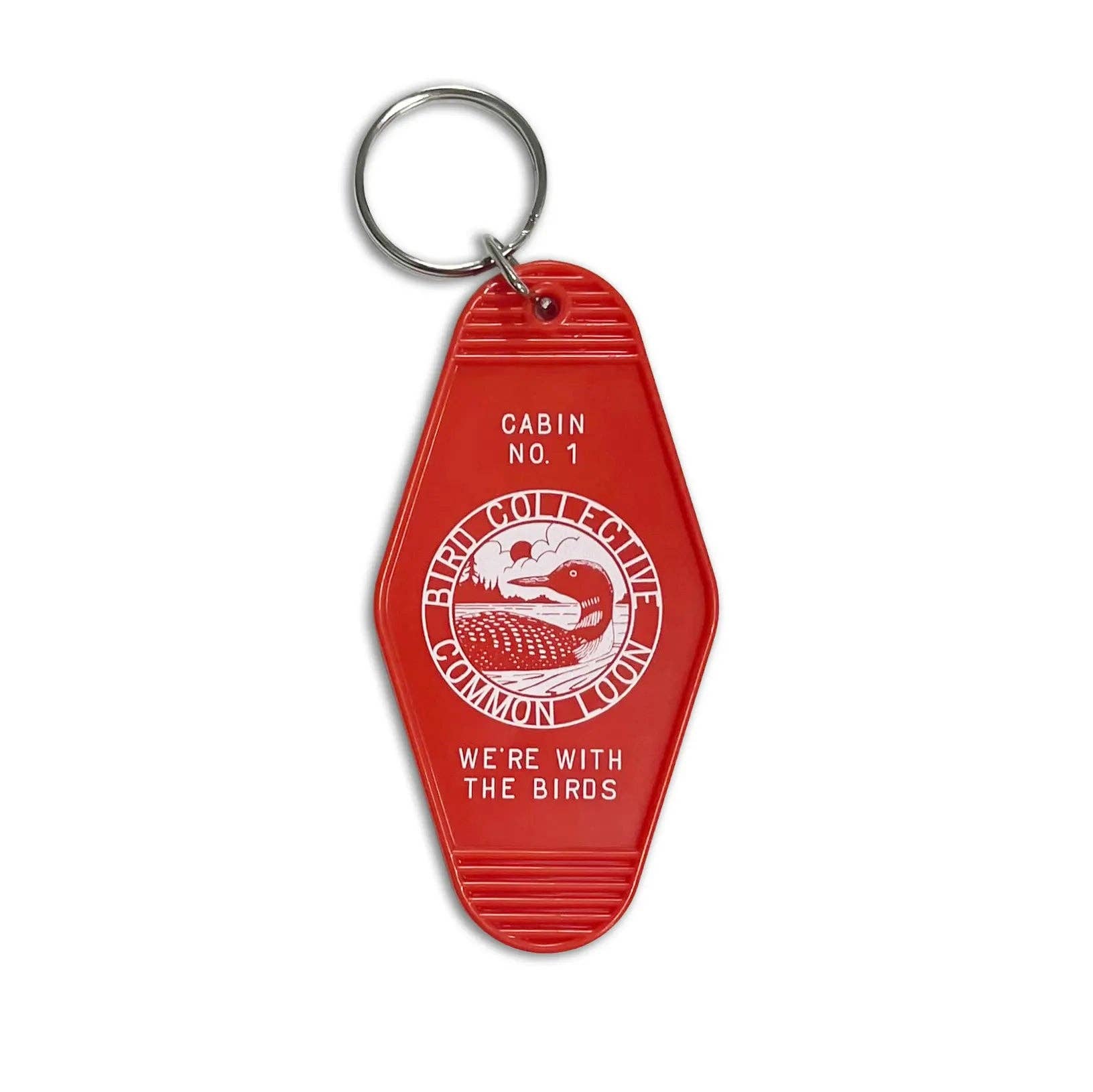 Loon Keychain | Motel-style Keychain | Larissa Loden