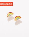 Slightly Imperfect Rainbow Studs