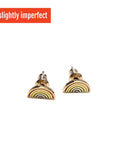 Slightly Imperfect Rainbow Studs