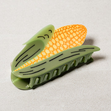 Corn On The Cob Hair Claw by Jenny Lemons