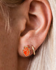 Anatomical Heart Studs