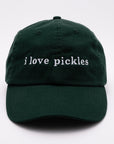 I Love Pickles Baseball Hat