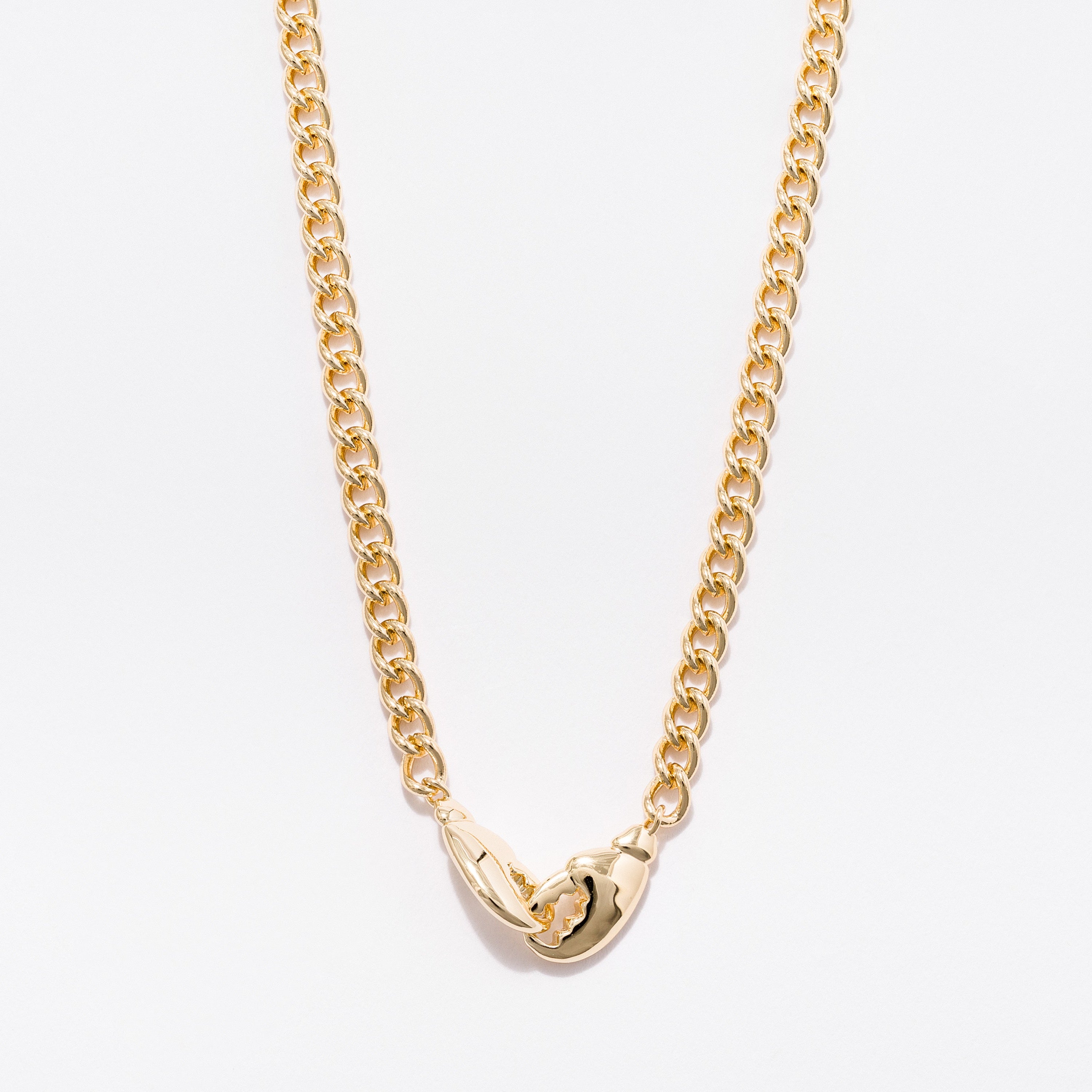 Lobster Claws Necklace | Nickel-Free Foodie Jewelry | Larissa Loden