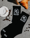 Death Before Decaf Coffee Socks