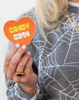 Candy Corn Vinyl Sticker