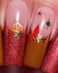 Deck the Halls Nail Art Stickers