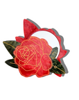 Rose Compact Mirror