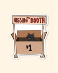 Hissing Booth Sticker