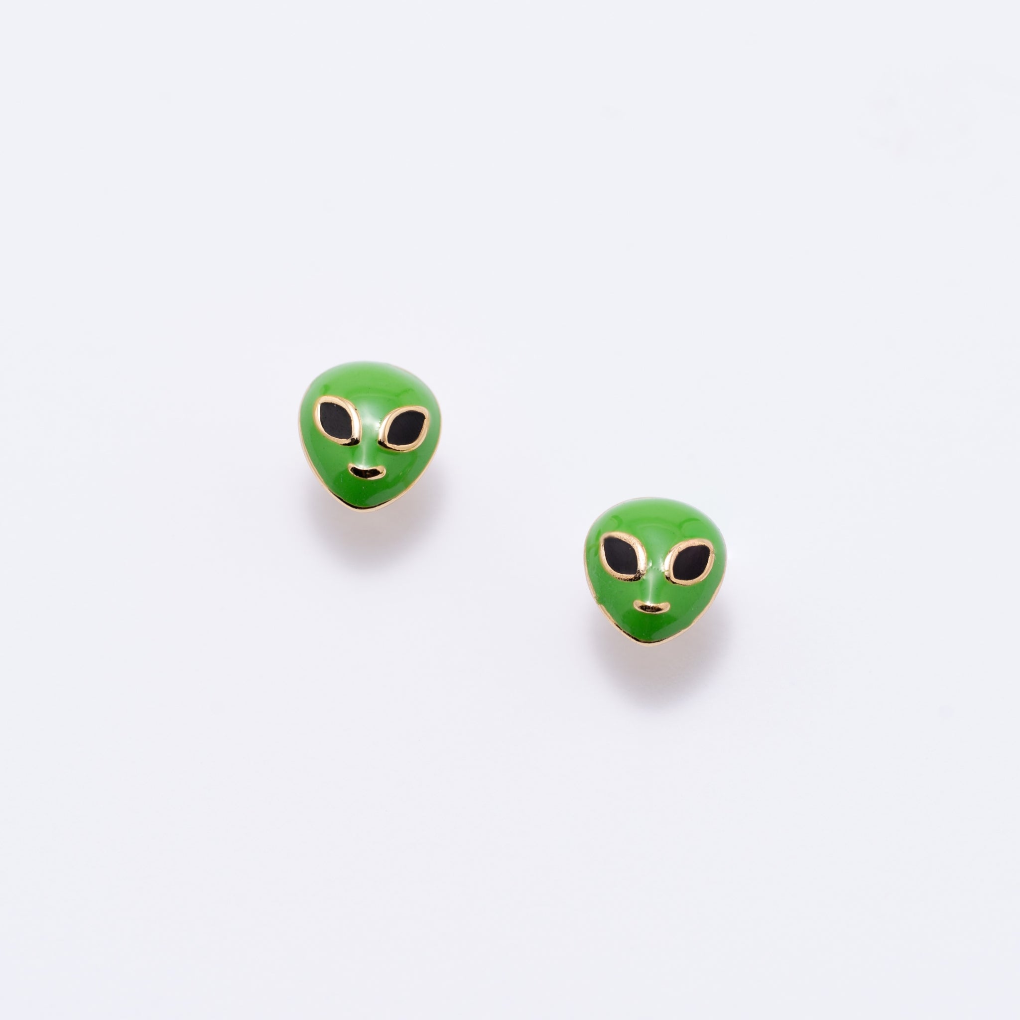 Alien Studs | Space, Halloween Earrings | Larissa Loden