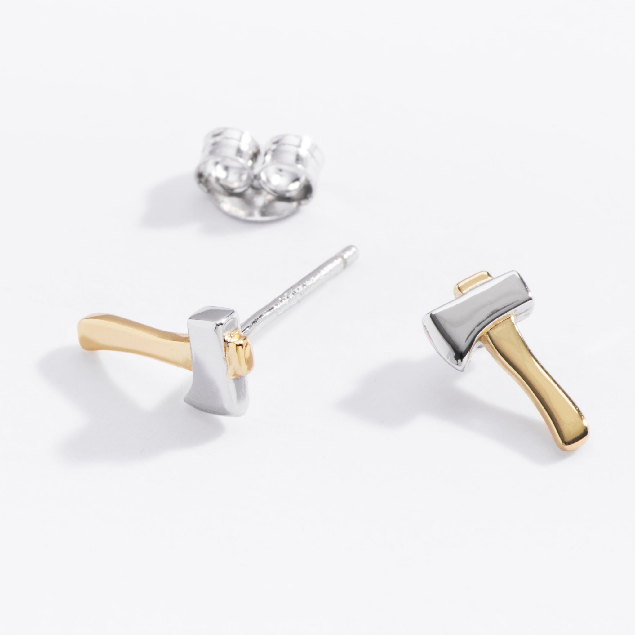 Ax Studs | Water-resistant Outdoorsy Earrings | Larissa Loden