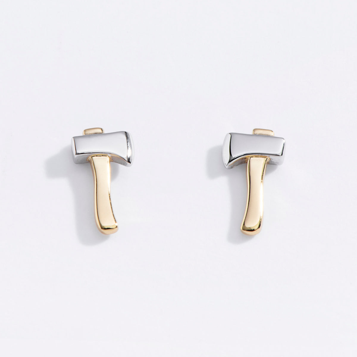 New!1点のみ＊No.193＊handmade＊earring ＊ Ax Studs | Water-resistant Outdoorsy Earrings | Larissa Loden