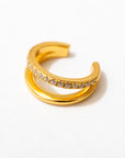 Pavé Hoop Ear Cuff