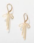 Bow Drop Earrings