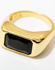 Chunky Bezel Ring