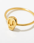 Skull Stacking Ring