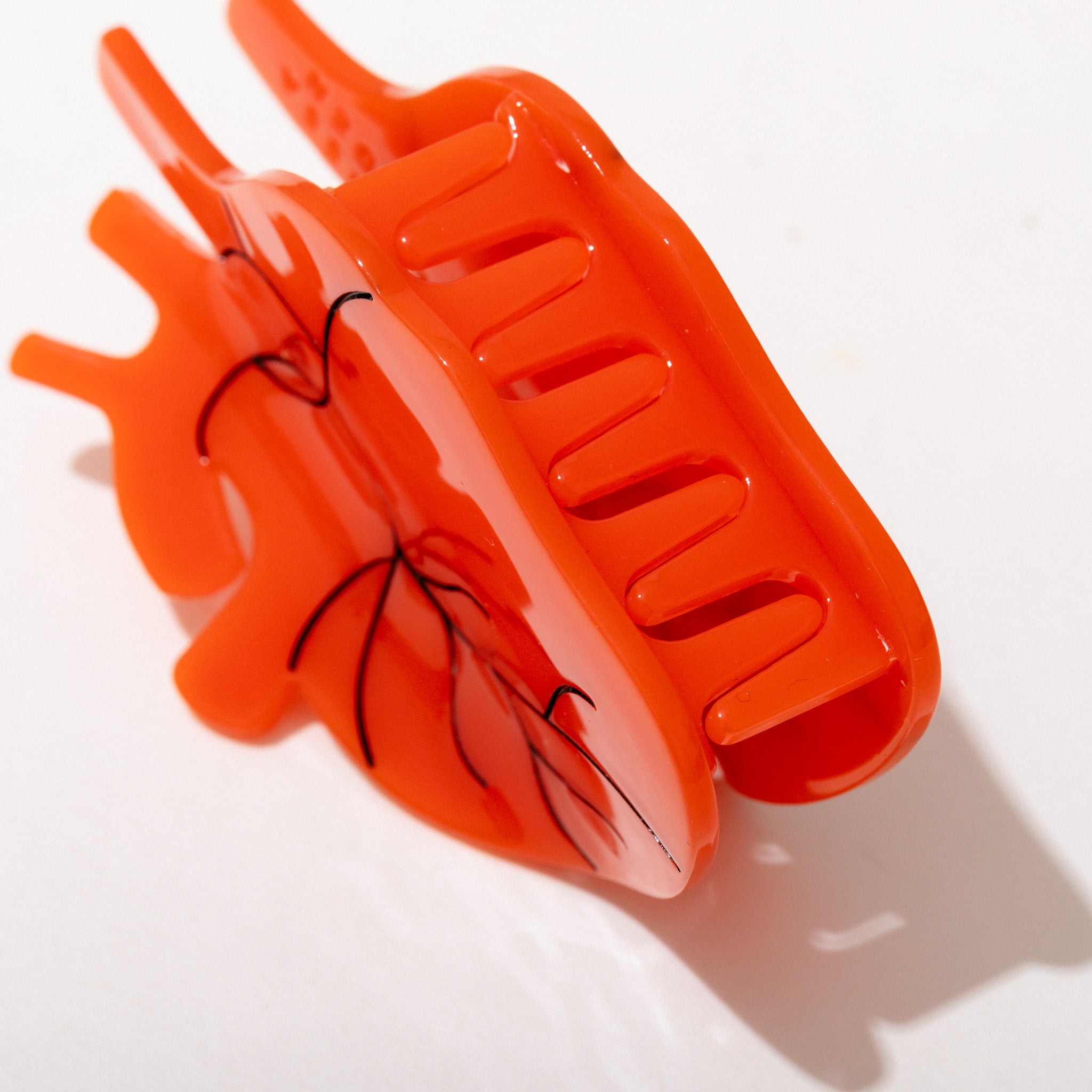 Anatomical Heart Hair Claw | Cellulose Acetate Hair Clip | Larissa