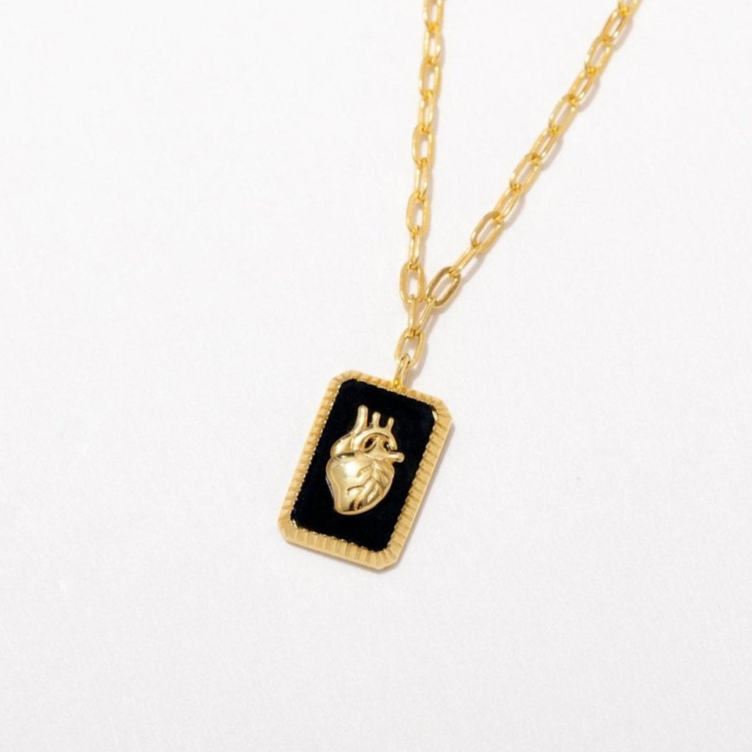 【限定お値下げ】Lanie ラニー　bone HEART necklace 94f04023938b5b577a98e470e2872a