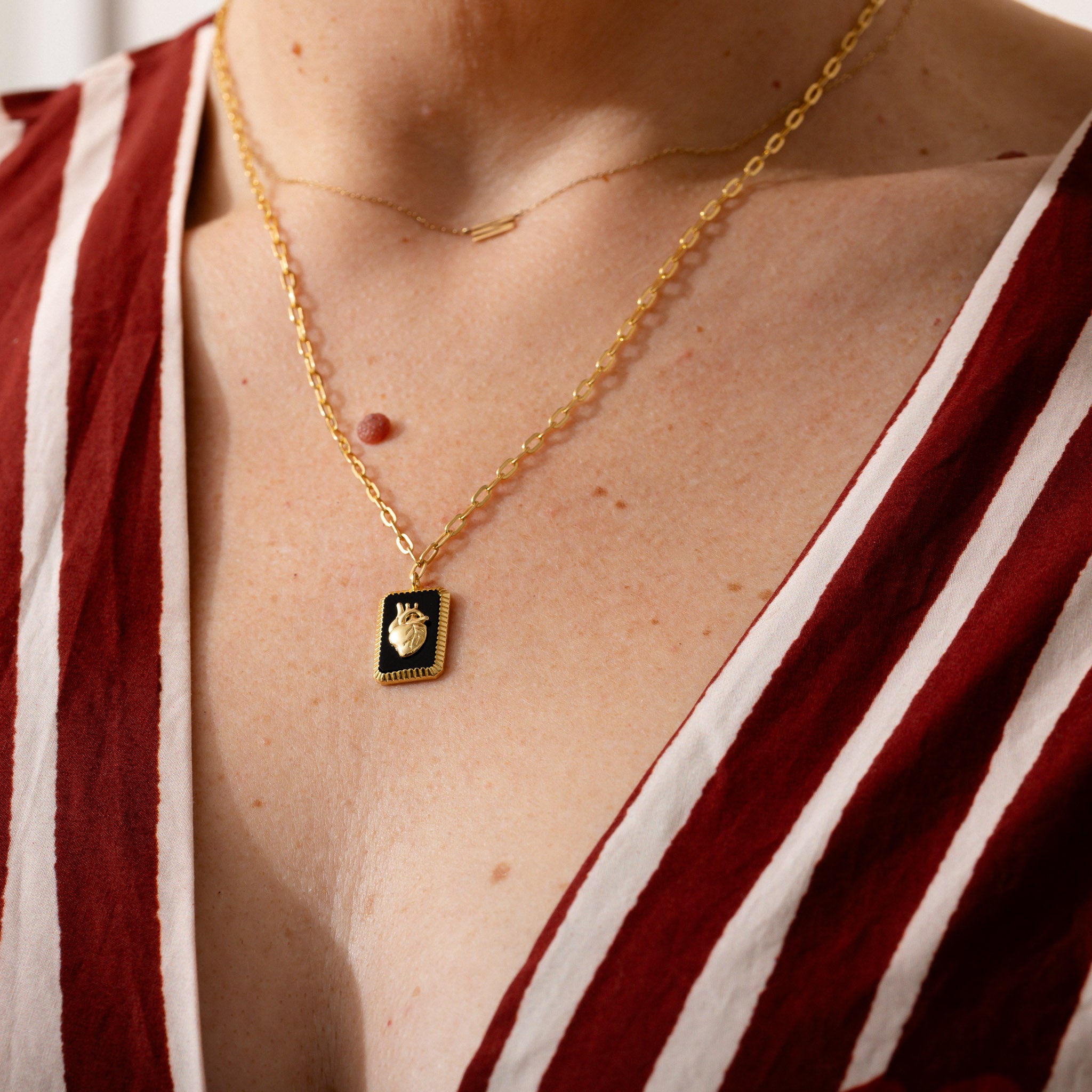 Anatomical Heart Pendant Necklace | Larissa Loden