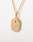 Zodiac Pendant Necklace