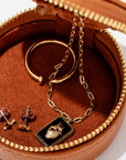 Mini Zipper Jewelry Case