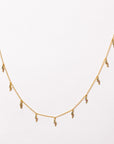Lightning Bolt Drop Necklace