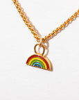 Rainbow Charm Necklace