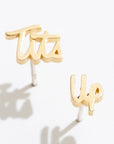 Tits Up Script Studs