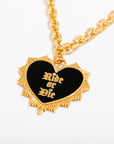 Ride or Die Pendant Necklace