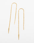 Spike Threader Earrings