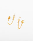 Liza Chain Studs