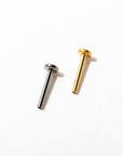 8mm Flat Back Posts