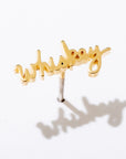Whiskey Script Studs