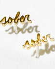 Sober Script Studs