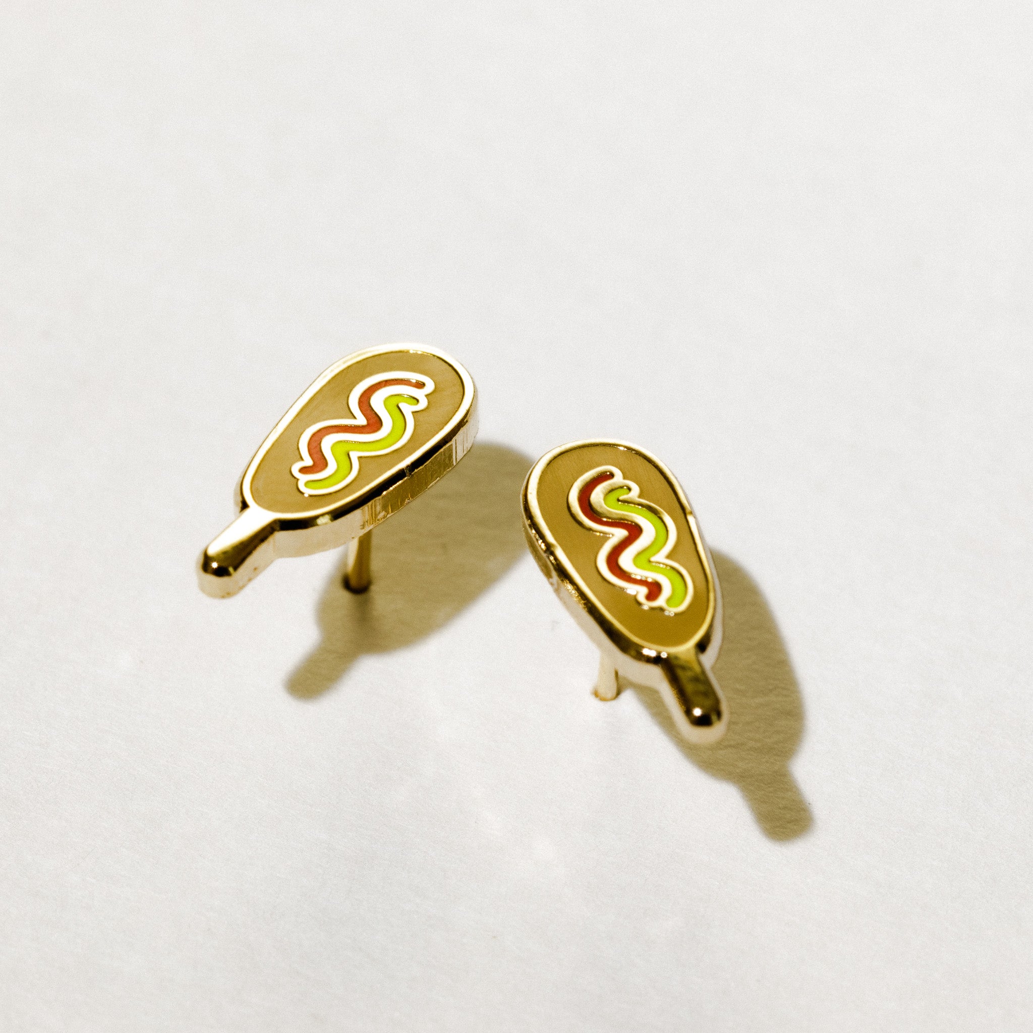 Corn dog clearance earrings