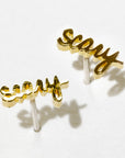Scary Script Studs