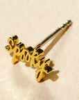Spooky Script Studs