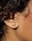 Spooky Script Studs