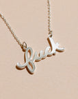 Fuck Script Necklace