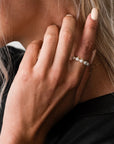Beaded Pearl Ring