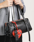 Black Satchel Mini Bag