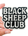 Black Sheep Club Embroidered Patch