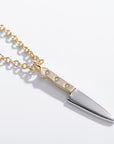 Butcher Knife Charm Necklace