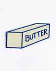 Butter Embroidered Patch