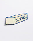 Butter Embroidered Patch