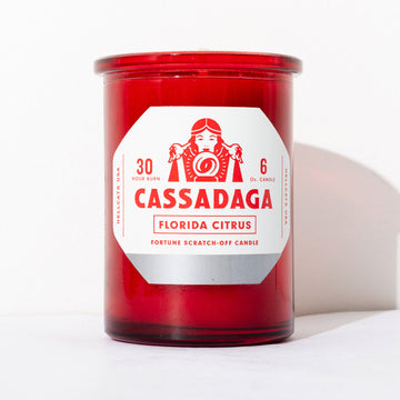 Cassadaga Fortune Scratch-Off Candle
