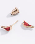 Cardinal Studs