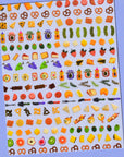 Charcuterie Nail Art Stickers
