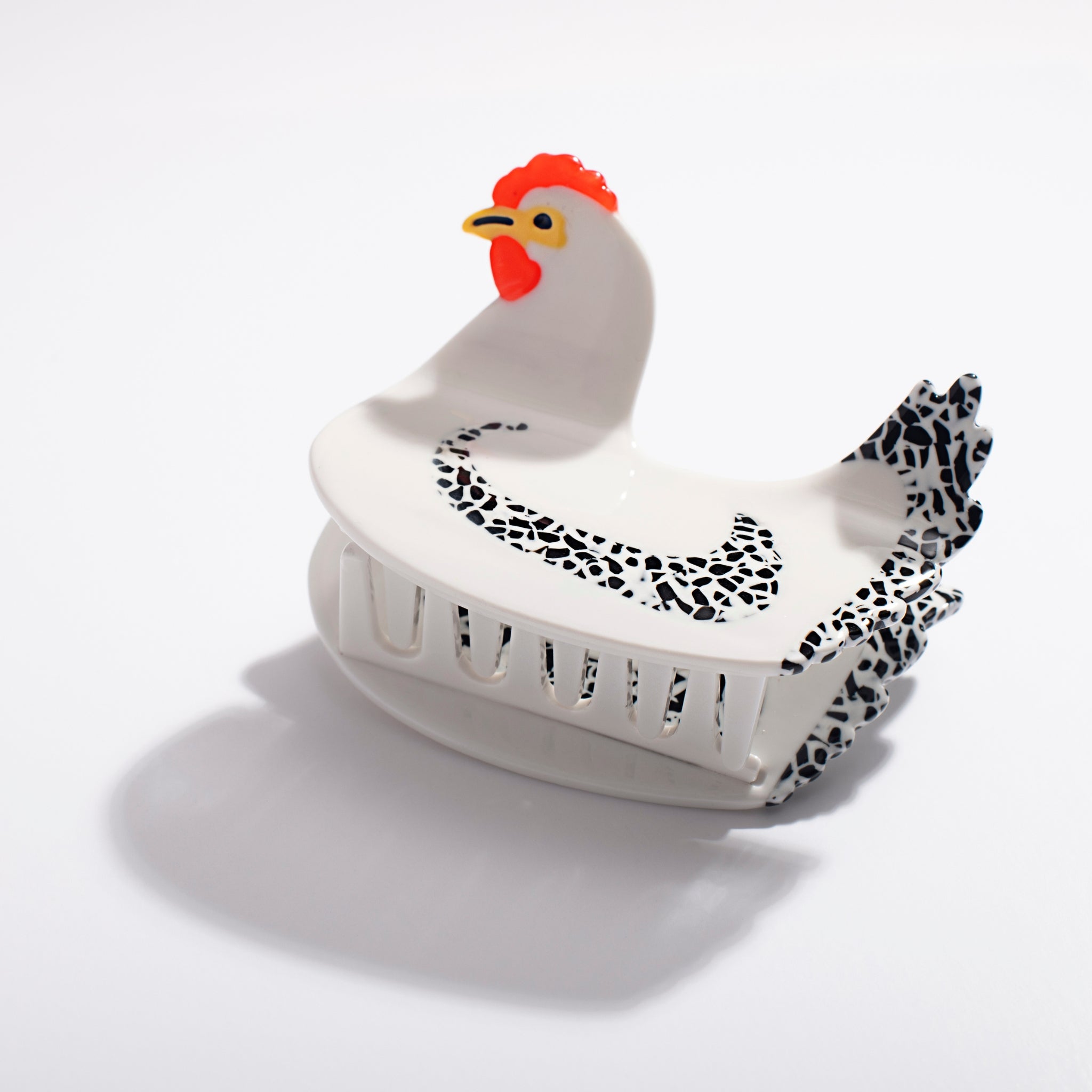 Chicken Hair Claw | Eco-Friendly Acetate Hair Clip | Larissa Loden