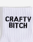 Crafty Bitch Quarter Crew Socks