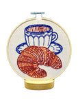 Croissant Embroidery Kit